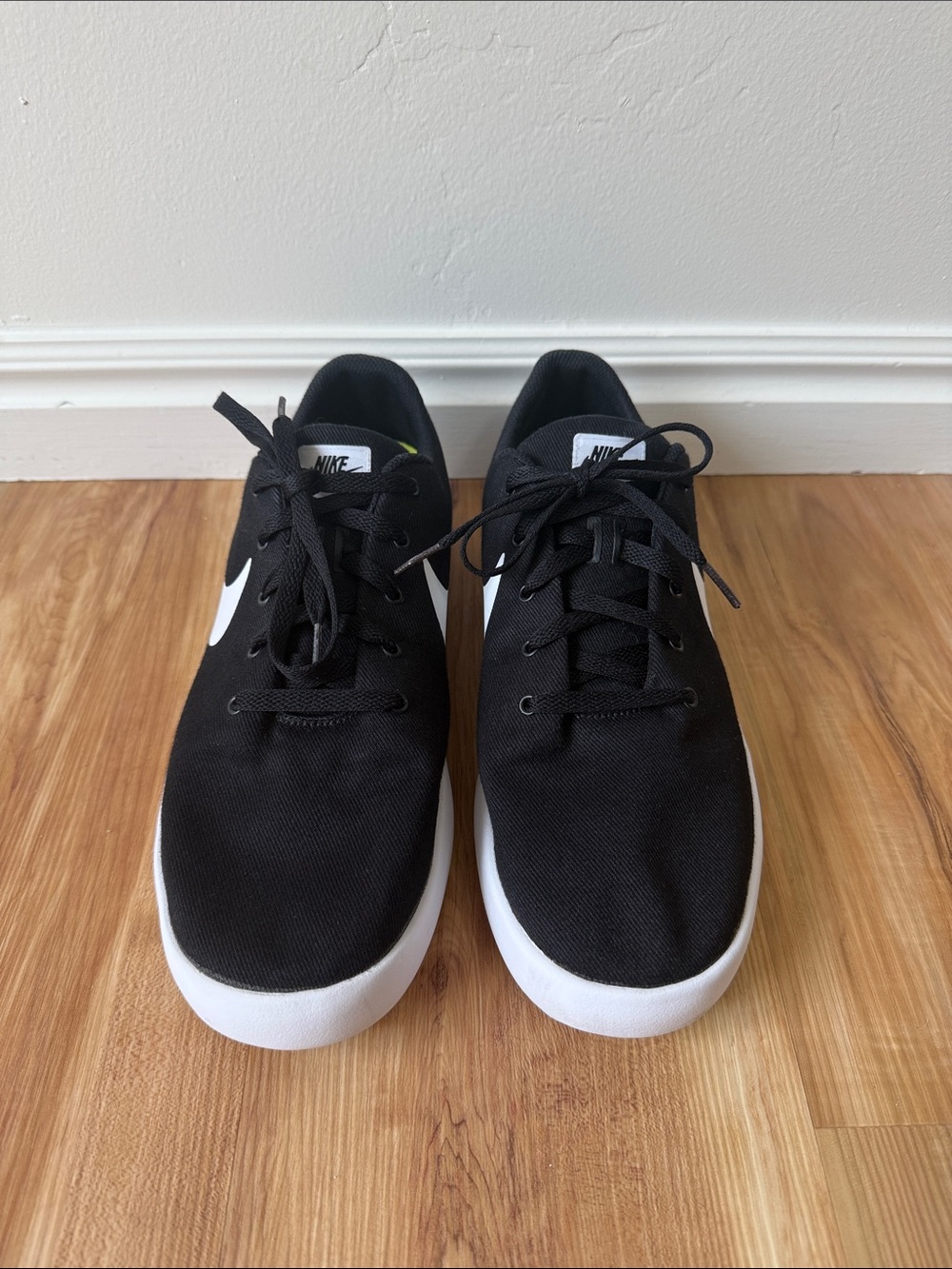 Nike Black and White Low-Top Sneakers